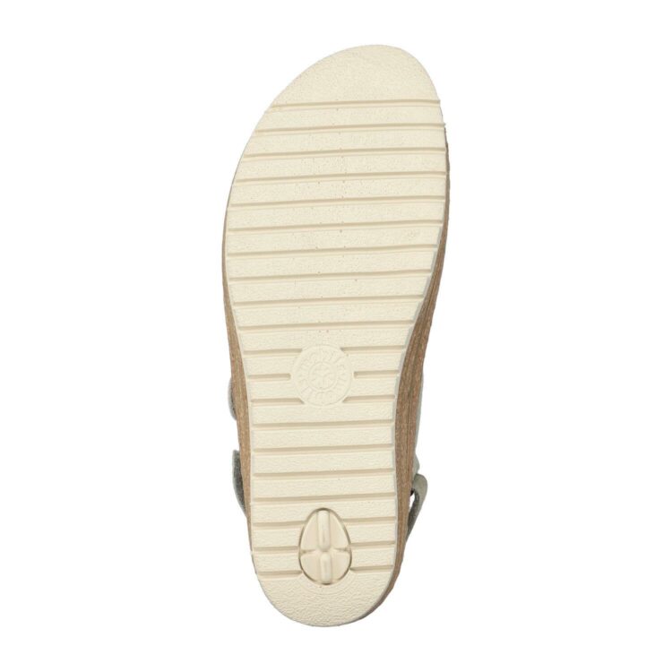 Sandales réglables vertes pour femme marque Mobils. Riley Light Kaki 12292 9553. Disponible chez Chauss'Family magasin de chaussures à Issoire.