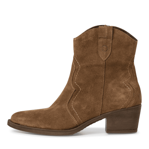 Santiags marron de la marque Tamaris pour femme. Référence : 25702-41 300 Marron . Disponible chez Chauss'Family magasin de chaussures à Issoire