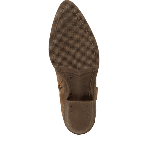 Santiags marron de la marque Tamaris pour femme. Référence : 25702-41 300 Marron . Disponible chez Chauss'Family magasin de chaussures à Issoire