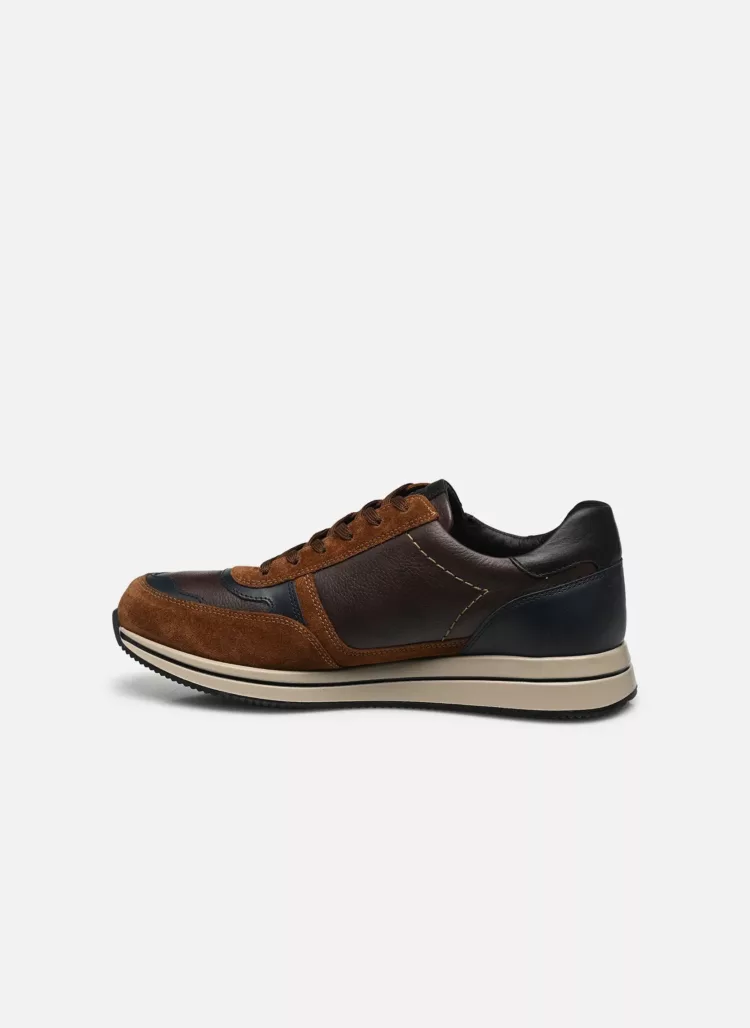 Baskets Gilford marron marque Mephisto, référence Gilford  3658 1551 Brown. Disponible chez Chauss'Family magasin de chaussures à Issoire.