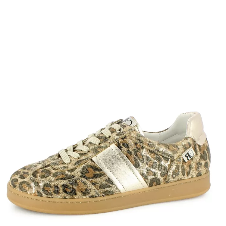 Baskets Léopard pour femme Geo Reino. Référence : Speci vel léopard. Disponible chez Chauss'Family magasin de chaussures à Issoire.