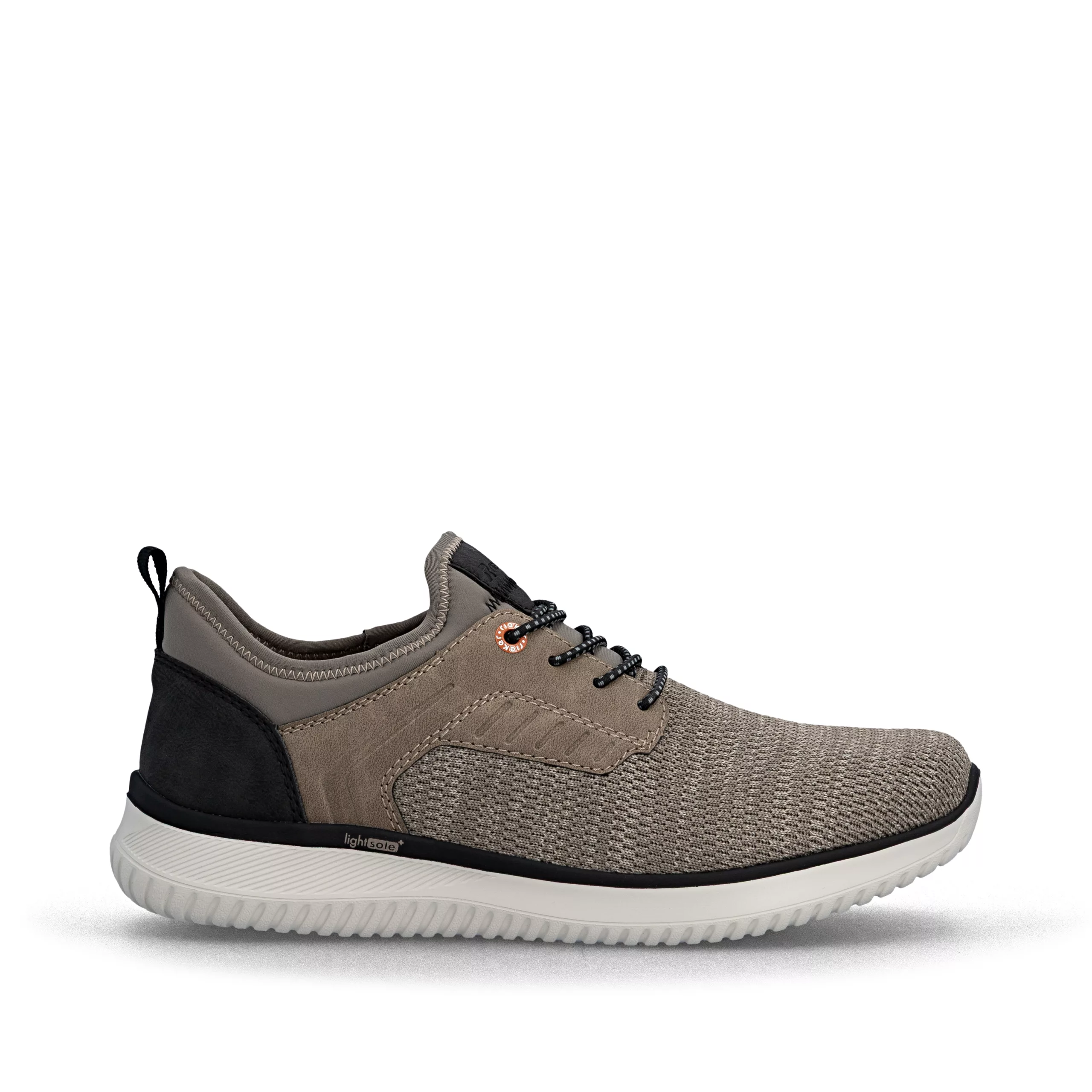 Baskets légères grises pour homme marque Rieker. Référence B9651-64 Gris. Disponible chez Chauss'Family magasin de chaussures à Issoire.