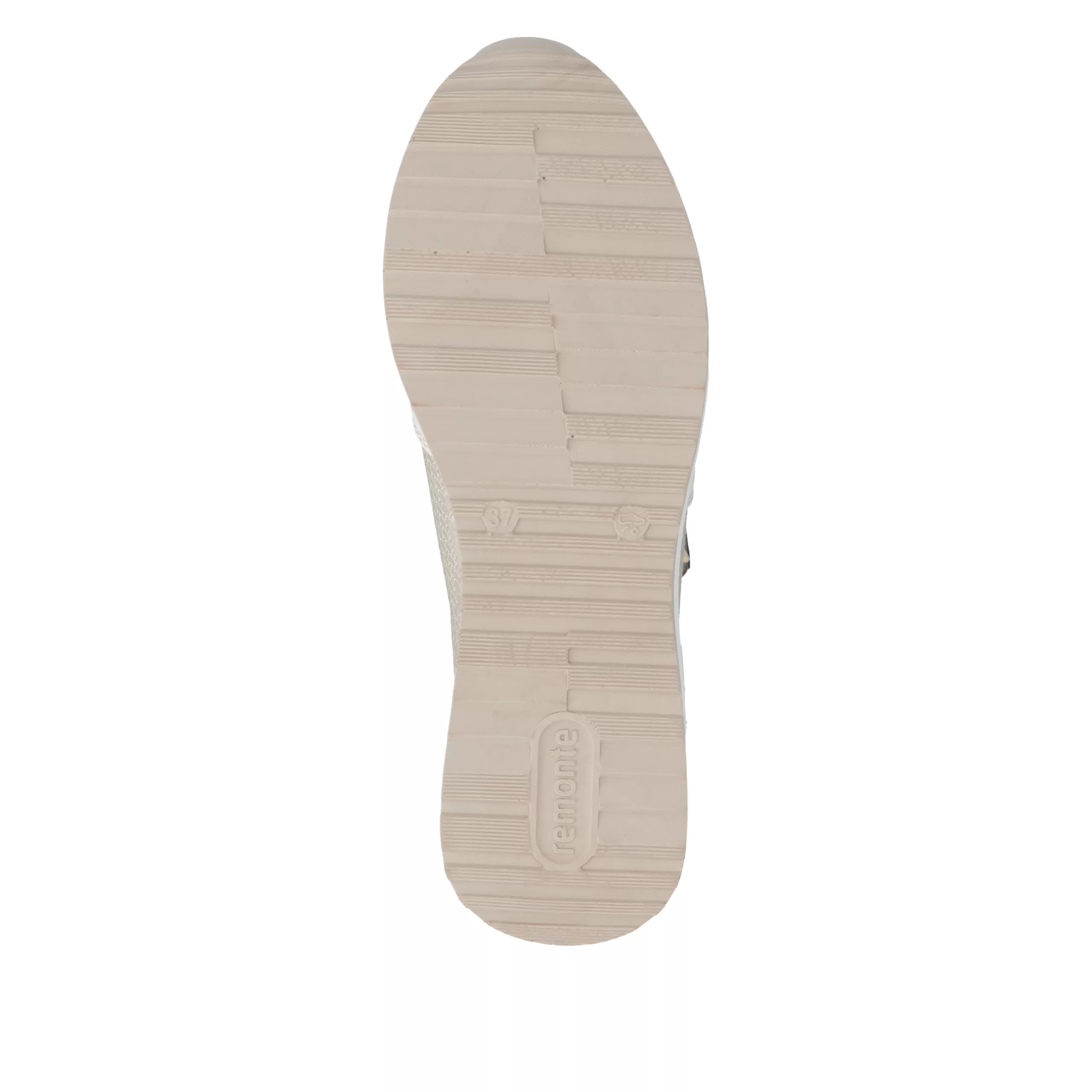 Baskets beiges Remonte pour femme. Référence D1G08-60 Beige. Disponible chez Chauss'Family magasin de chaussures à Issoire.
