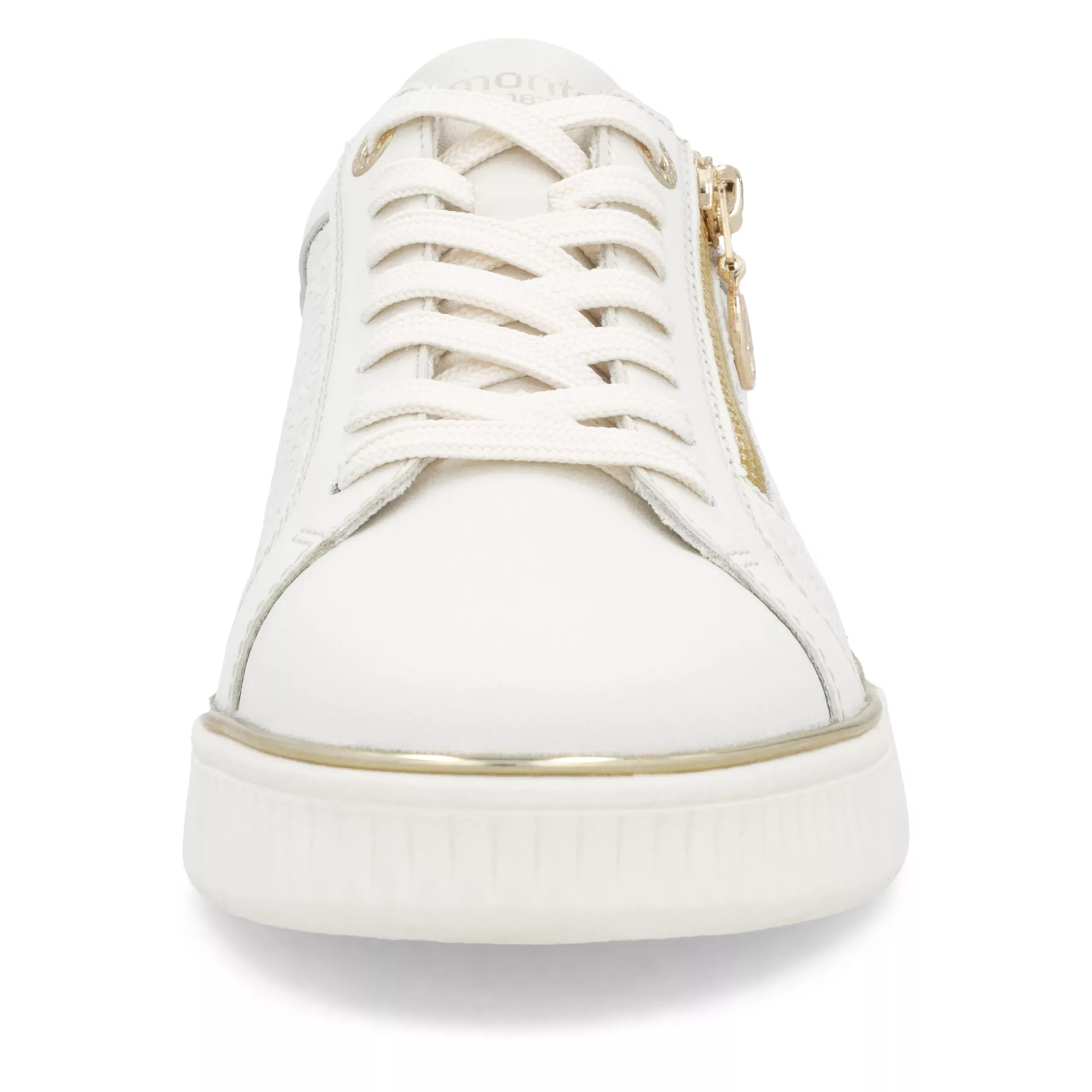 Baskets à plateforme beiges Remonte pour femme. Référence D2E00-80 Beige. Disponible chez Chauss'Family magasin de chaussures Issoire.