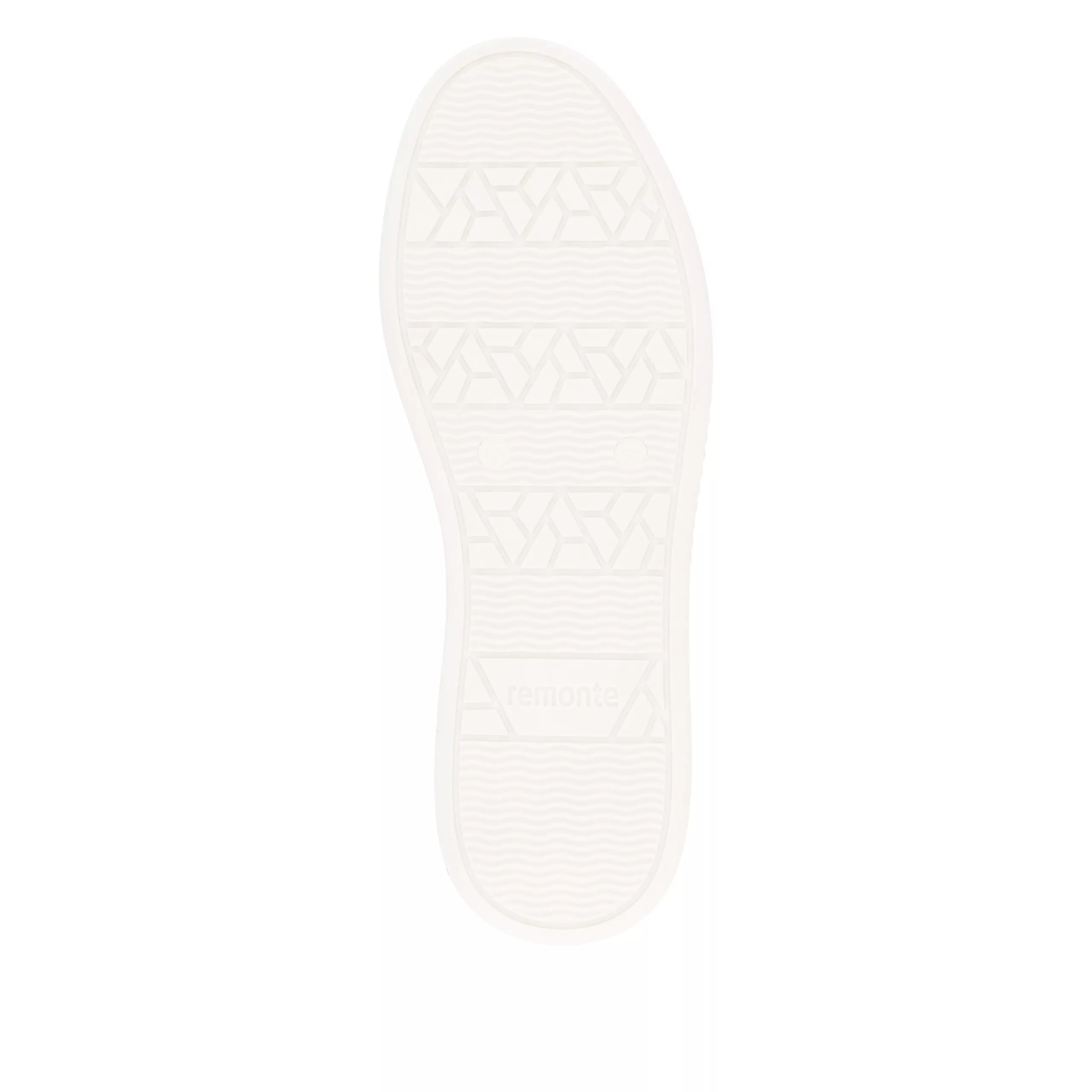 Baskets à plateforme beiges Remonte pour femme. Référence D2E00-80 Beige. Disponible chez Chauss'Family magasin de chaussures Issoire.