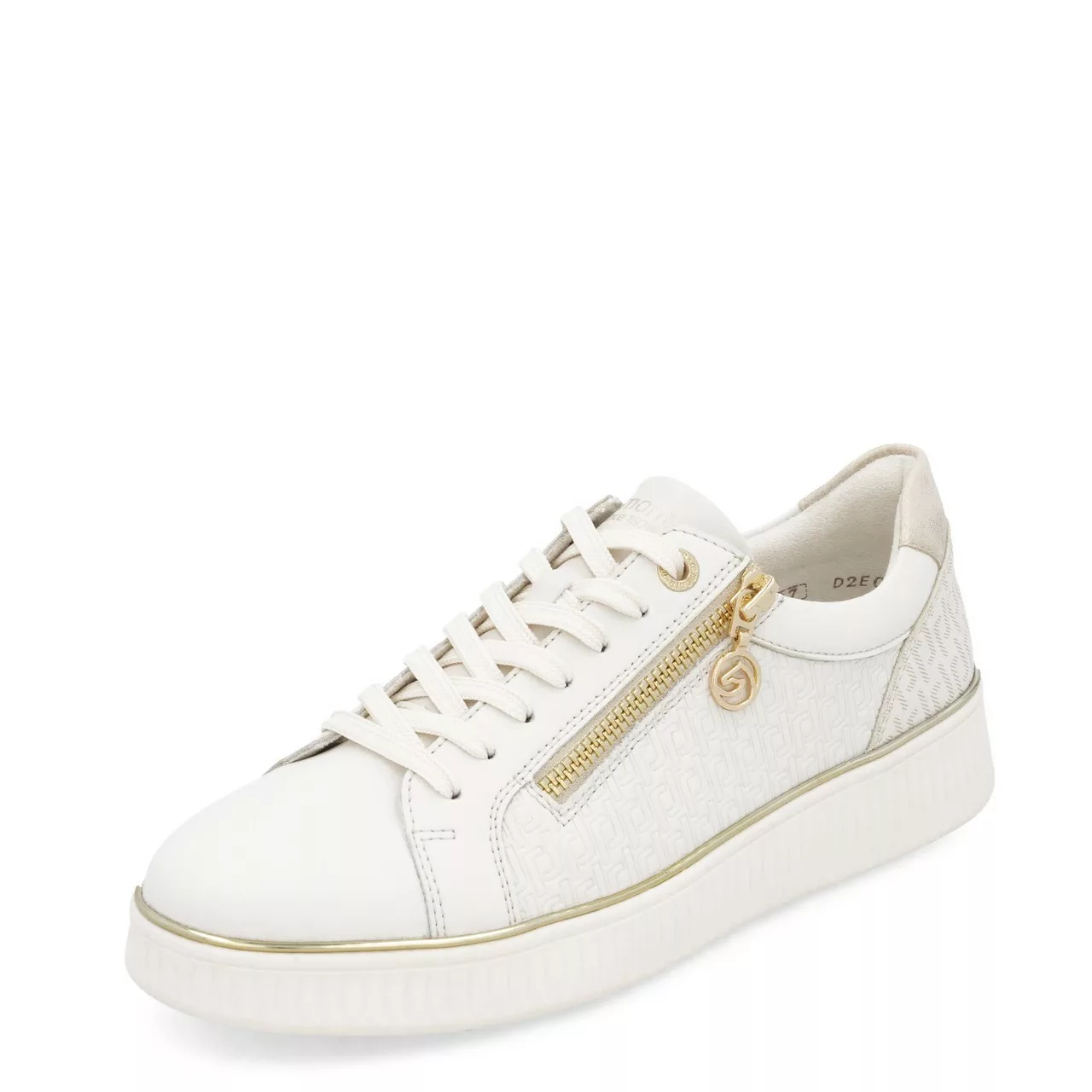 Baskets beiges Remonte pour femme. Référence D2E00-80 Beige. Disponible chez Chauss'Family magasin de chaussures Issoire.