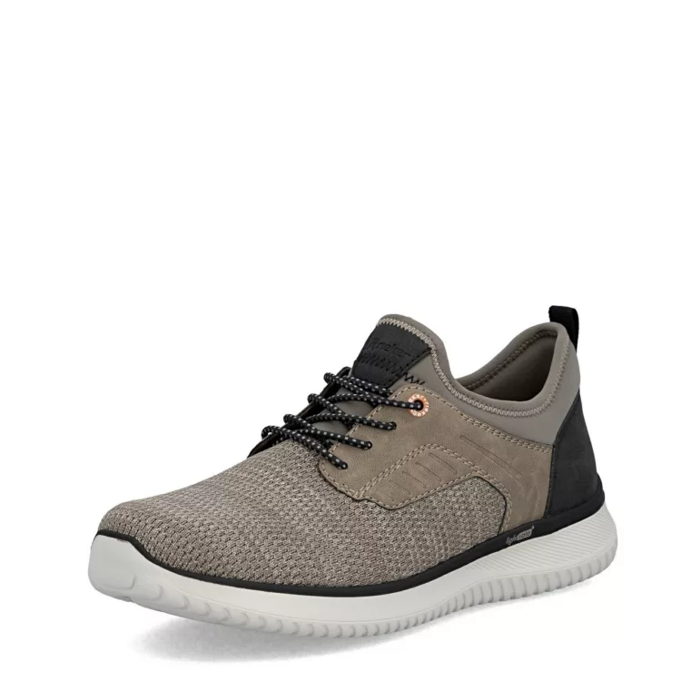 Baskets légères grises pour homme marque Rieker. Référence B9651-64 Gris. Disponible chez Chauss'Family magasin de chaussures à Issoire.