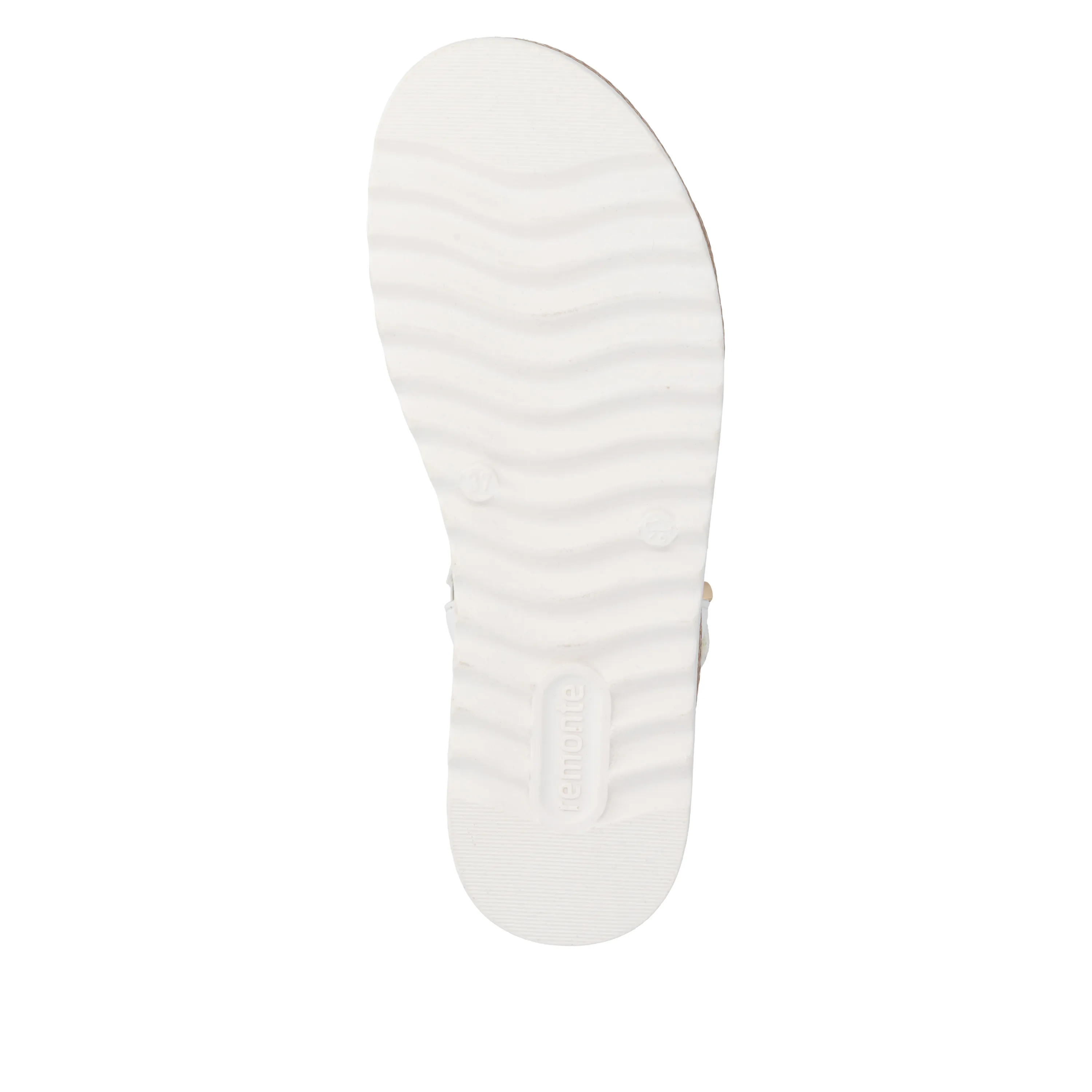 Sandales semelles amovibles Beiges pour femme de la marque Remonte. Référence : D0Q55-92 Beige. Disponible chez Chauss'Family magasin de chaussure à Issoire