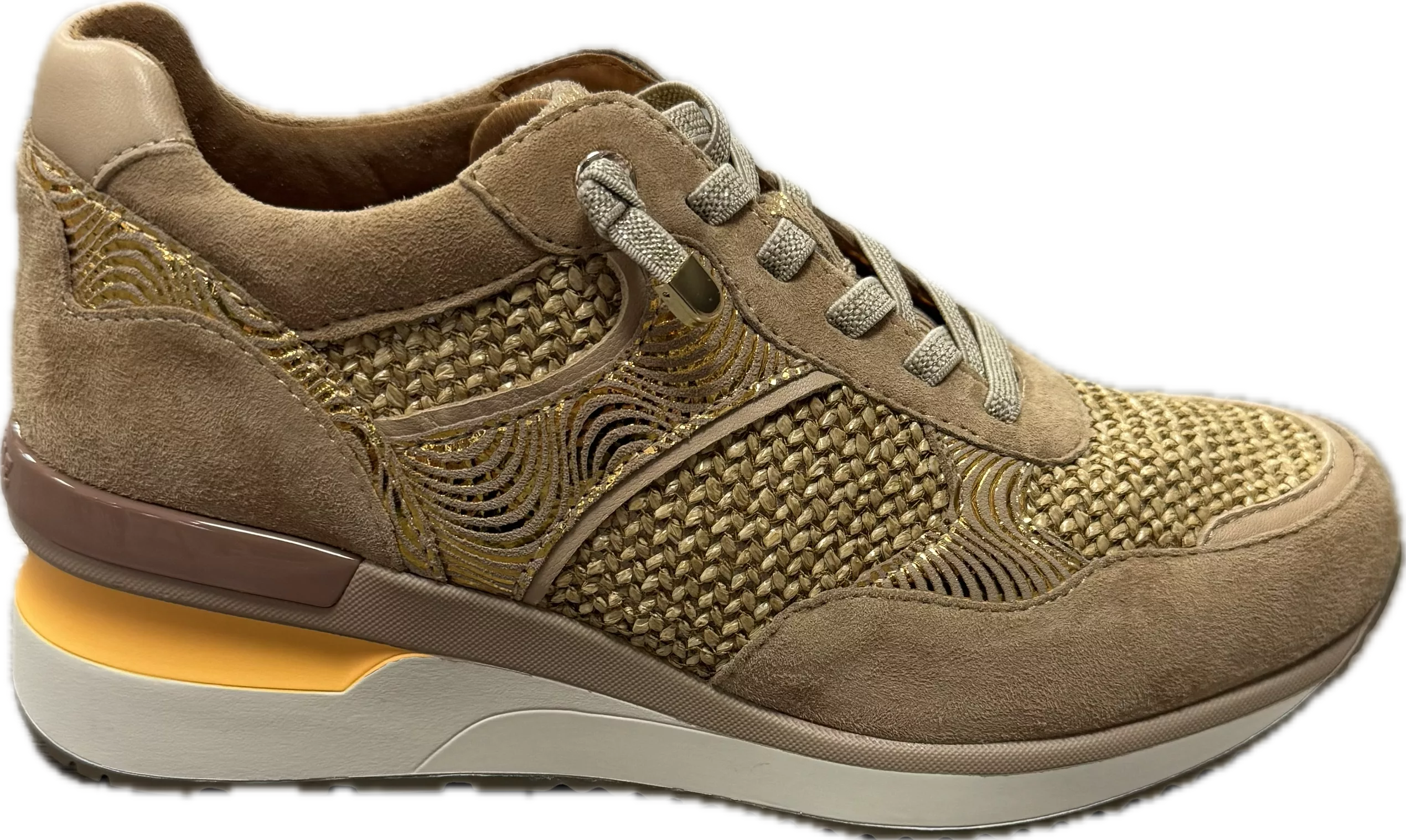 Mam'Zelle Baskets beiges compensées – Image 4