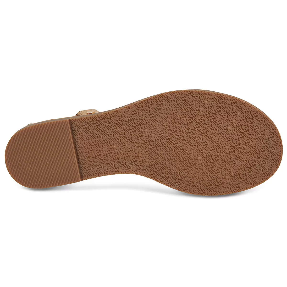 Sandales à strass pour femme marque Mam'zelle. Référence : CSG2Q51 Okapi Velours Biscuit. Disponible chez Chauss'Family magasin de chaussures.