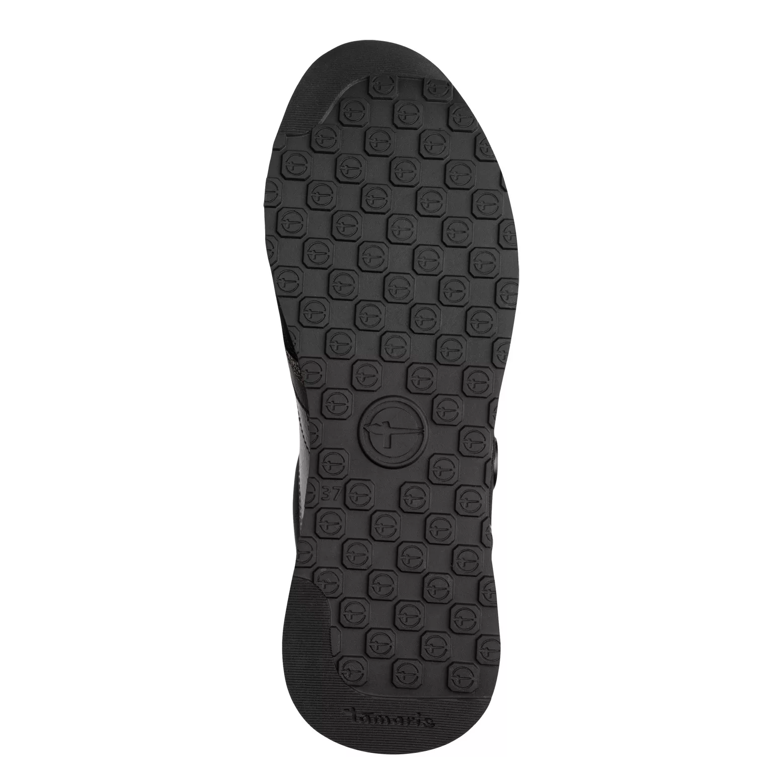 Baskets noires Tamaris pour femme. Référence : 23726-43 098 Black Comb. Disponible chez Chauss'Family magasin de chaussures à Issoire.