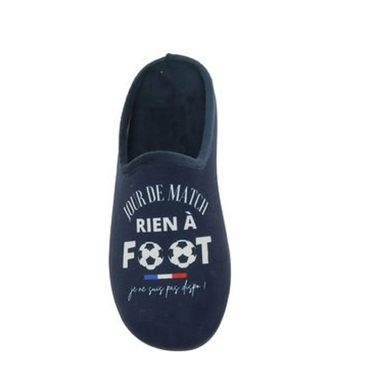 Mules motif foot pour homme marque La maison de l'espadrille. Référence 109-9-H8. Disponible chez Chauss'Family magasin de chaussures à Issoire.
