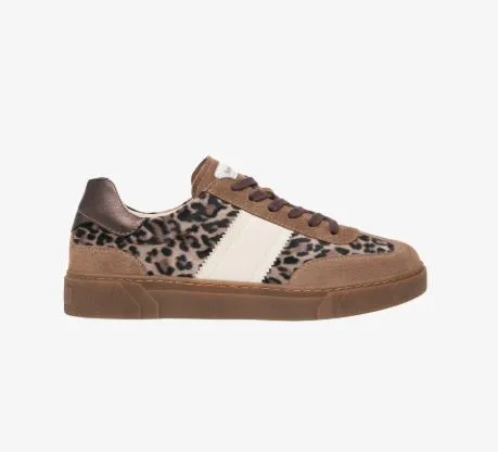 Baskets léopard femme marque NeroGiardini. Référence I617426D 442. Disponible chez Chauss'Family magasin de chaussures à Issoire.