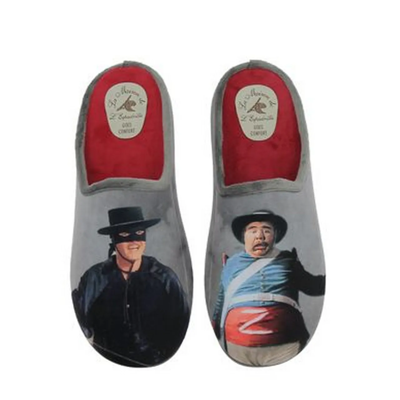 Mules Zoro pour homme marque La maison de l'espadrille. Référence Z100 Gris. Disponible chez Chauss'Family magasin de chaussures à Issoire.