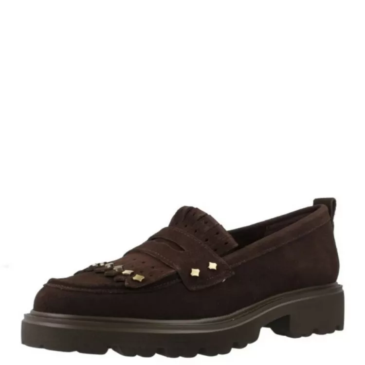 Mocassins marron pour femme Carmela . Référence Zapato 164311 Marron. Disponible chez Chauss'Family magasin de chaussures à Issoire.