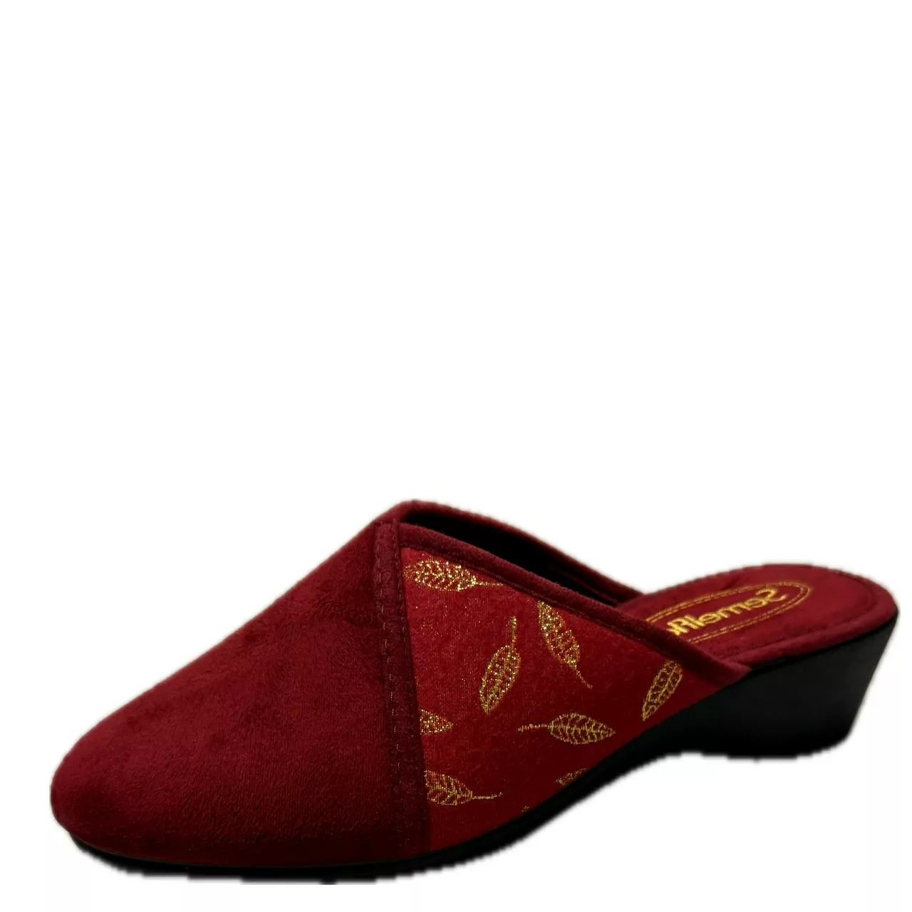 Mules Clarisse Bordeaux de la marque Semelflex. Référence : Clarisse Bordeaux. Disponible chez Chauss'Family magasin de chaussures à Issoire.